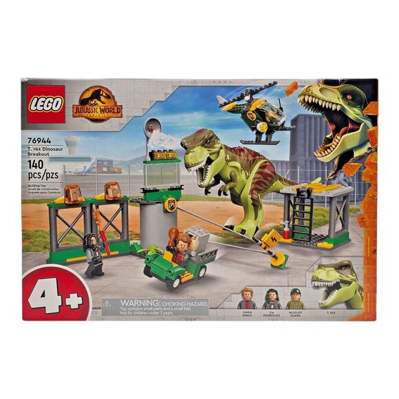 LEGO Other - LEGO 76944 Jurassic World: T- Rex Dinosaur Breakout, Retired NEW SEALED